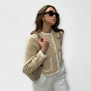 Gilet classique avec poches décoratives