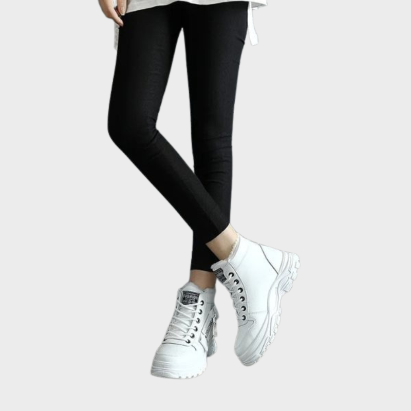 Lexi – Bottines montantes chunky avec fermeture éclair