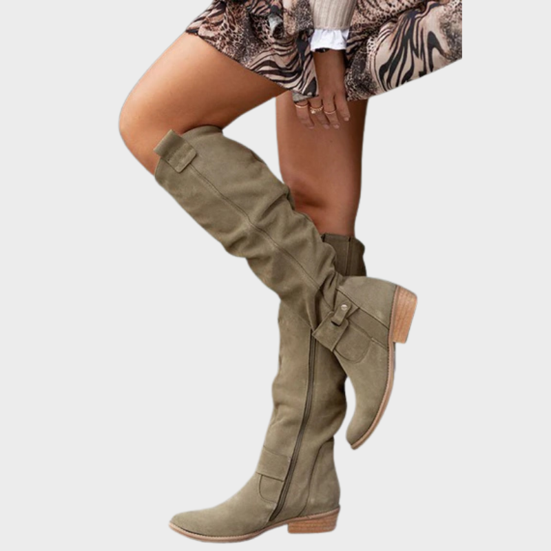 Luna – Bottes montantes avec boucle