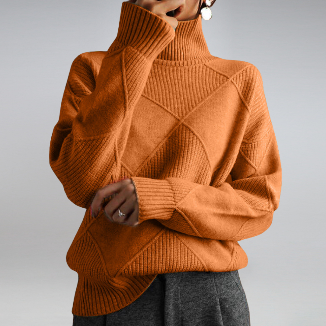 Chloe - Pull en tricot d'hiver confortable