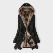 Mikash - Manteau en fourrure douillette