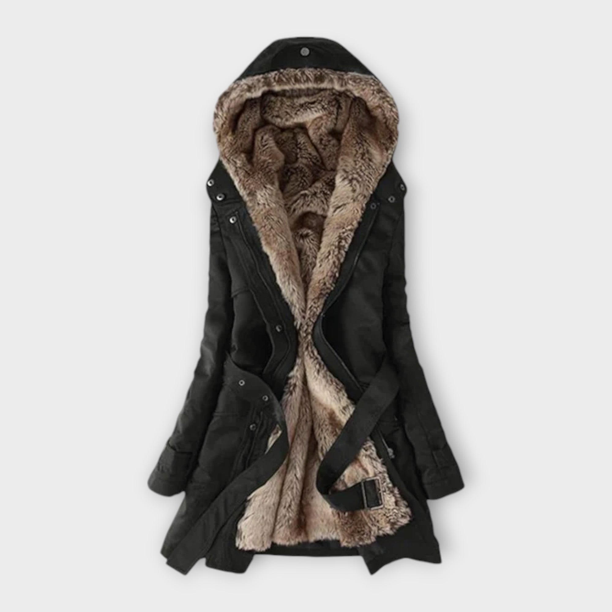 Mikash - Manteau en fourrure douillette