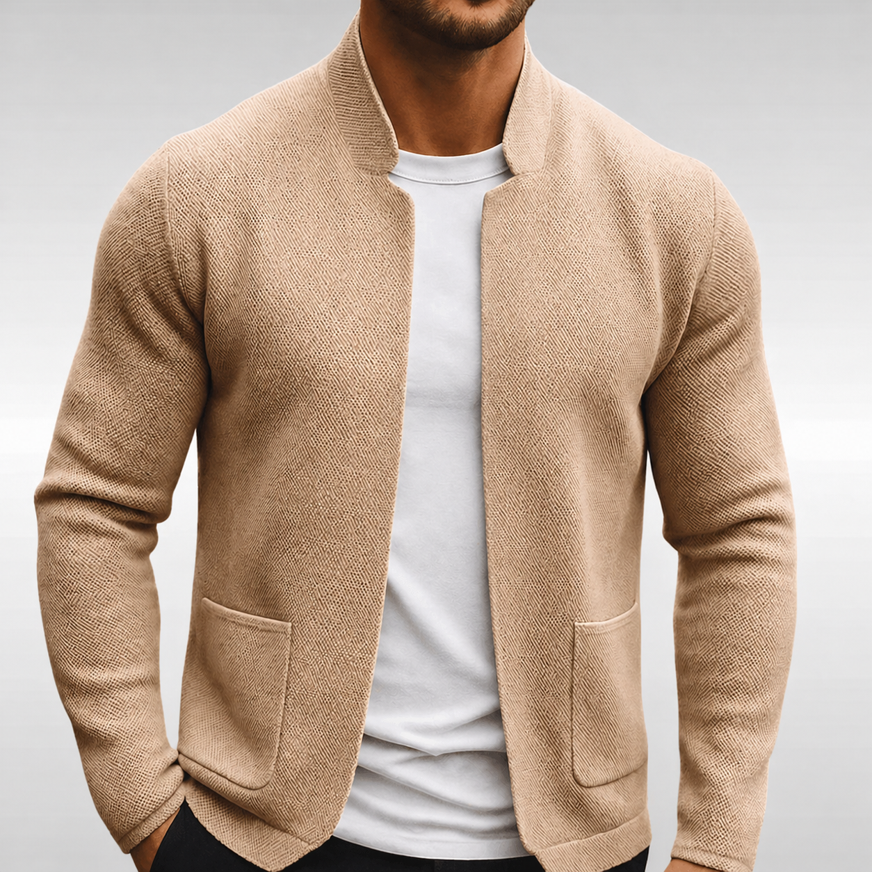 Marco | GILET EN TRICOT STRUCTURÉ
