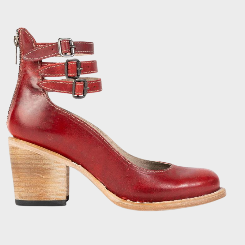 Clara – Chaussures à talons avec bride à boucle