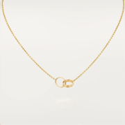 COLLIER AVEC PENDENTIF EN BOUCLE ÉTERNELLE | OR