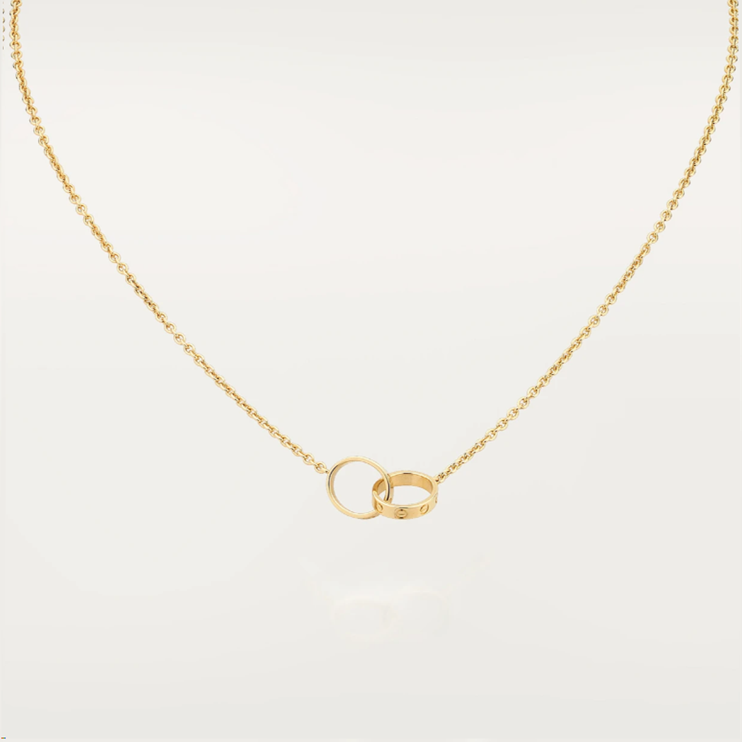 COLLIER AVEC PENDENTIF EN BOUCLE ÉTERNELLE | OR