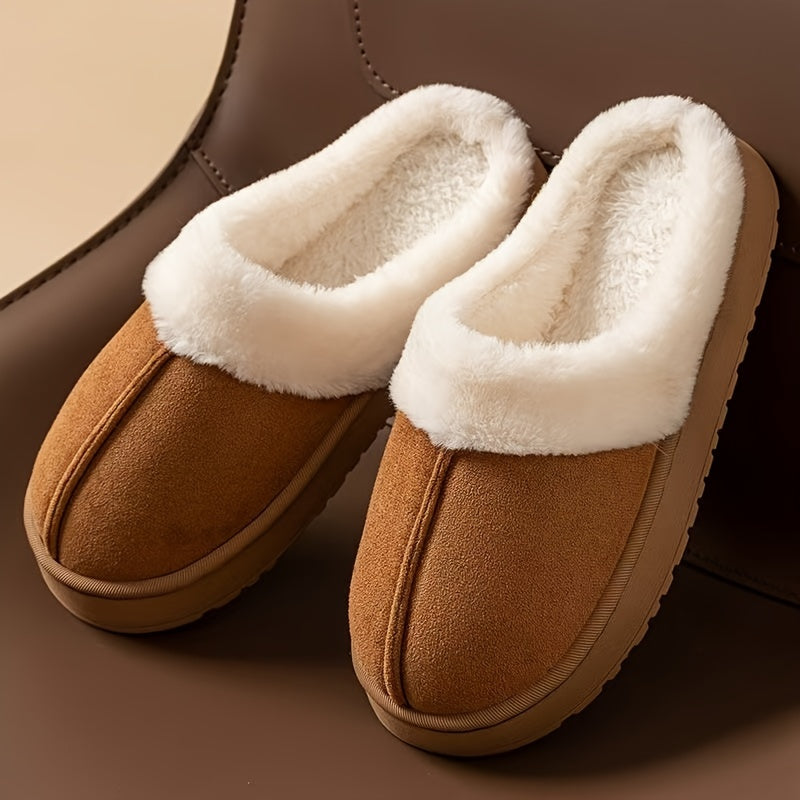 Chaussons en polaire d'hiver pour femmes