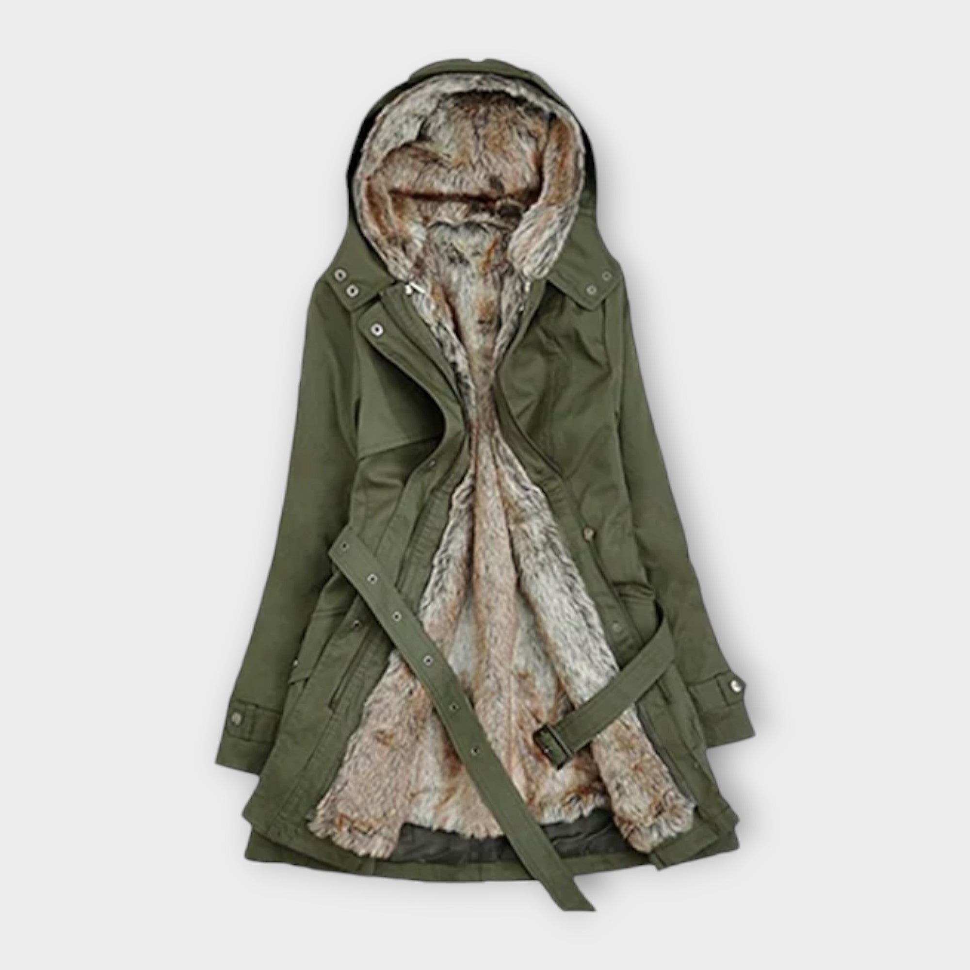 Mikash - Manteau en fourrure douillette