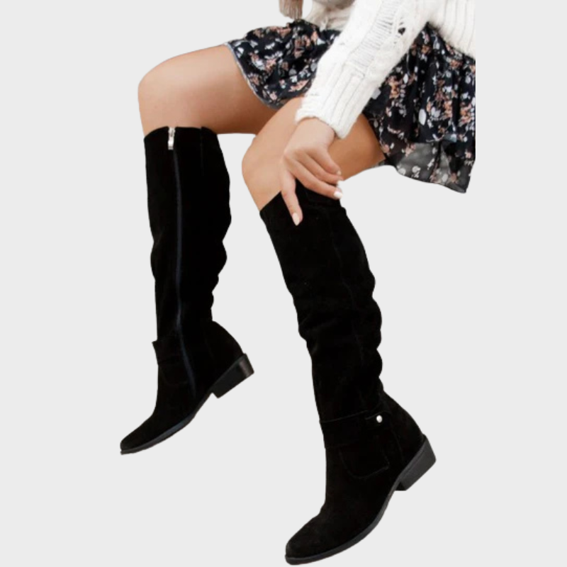 Luna – Bottes montantes avec boucle