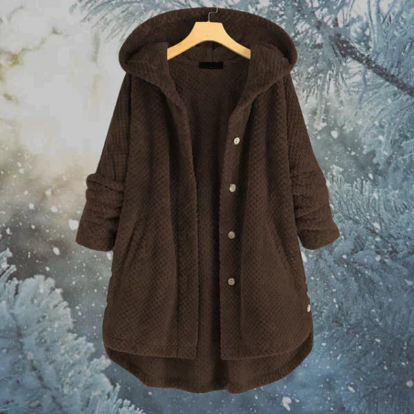 Veste d'hiver pour femmes avec capuche et doublure chaude | Idéale pour l'automne et l'hiver