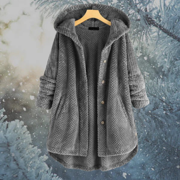 Veste d'hiver pour femmes avec capuche et doublure chaude | Idéale pour l'automne et l'hiver