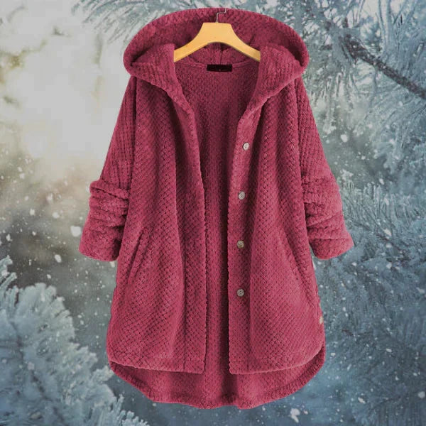 Veste d'hiver pour femmes avec capuche et doublure chaude | Idéale pour l'automne et l'hiver