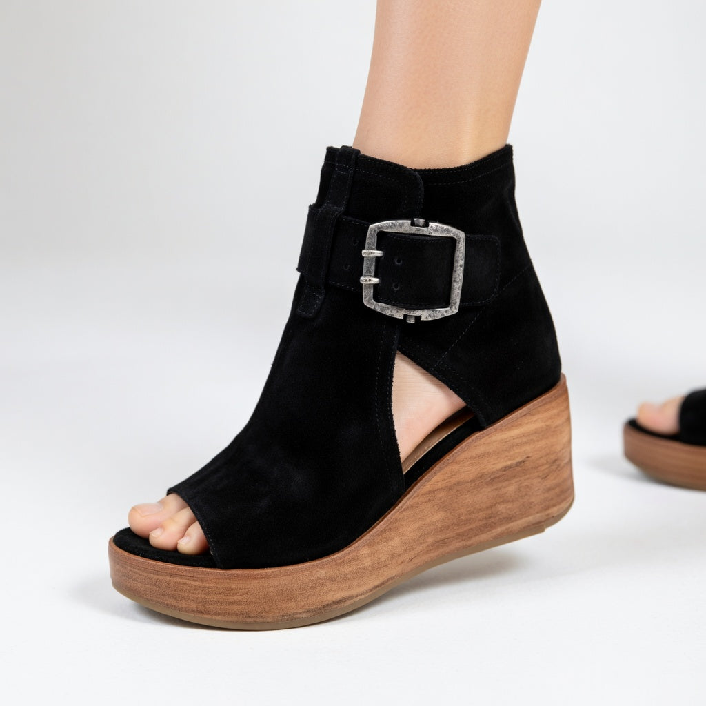 Orélisse™ - Bottines à talon ouvert dans un style moderne