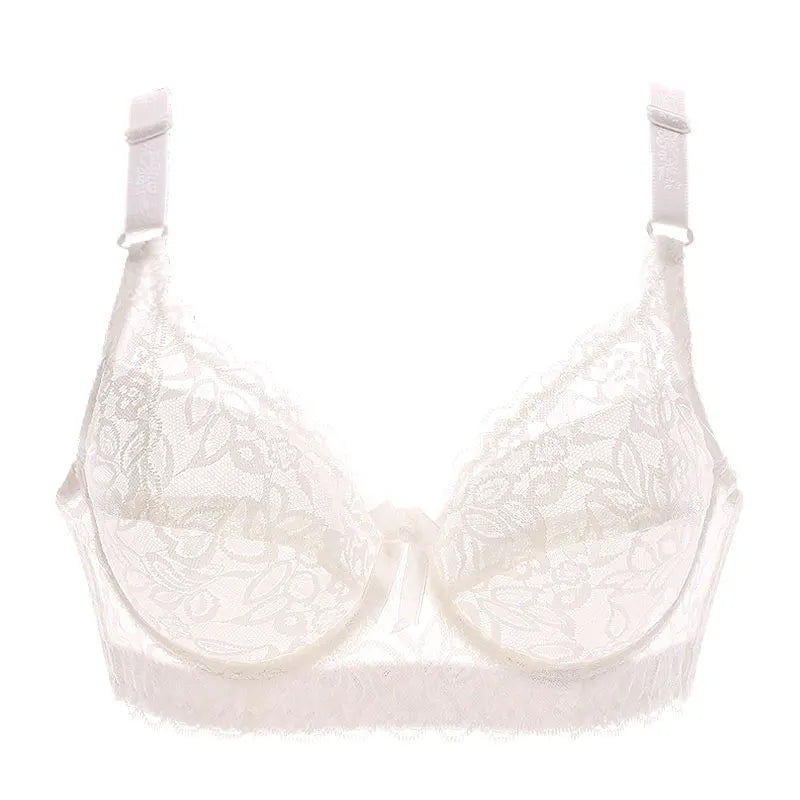 THARAH VIOLETTA – Bralette en dentelle avec armatures et broderie