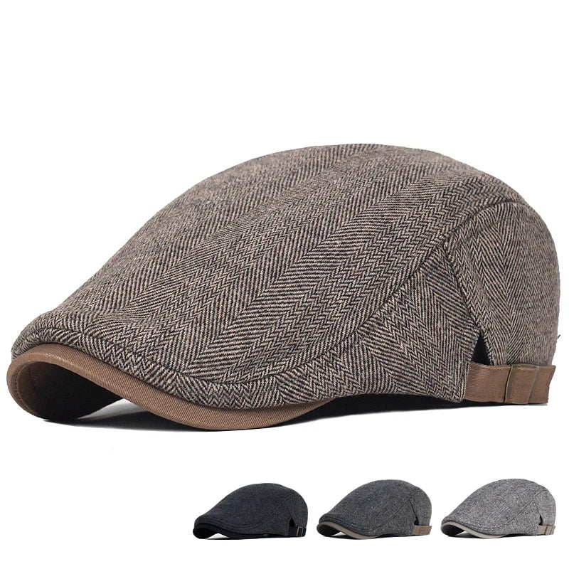 Vieceli™ | Casquette Moderne pour Hommes avec Motif Chevron