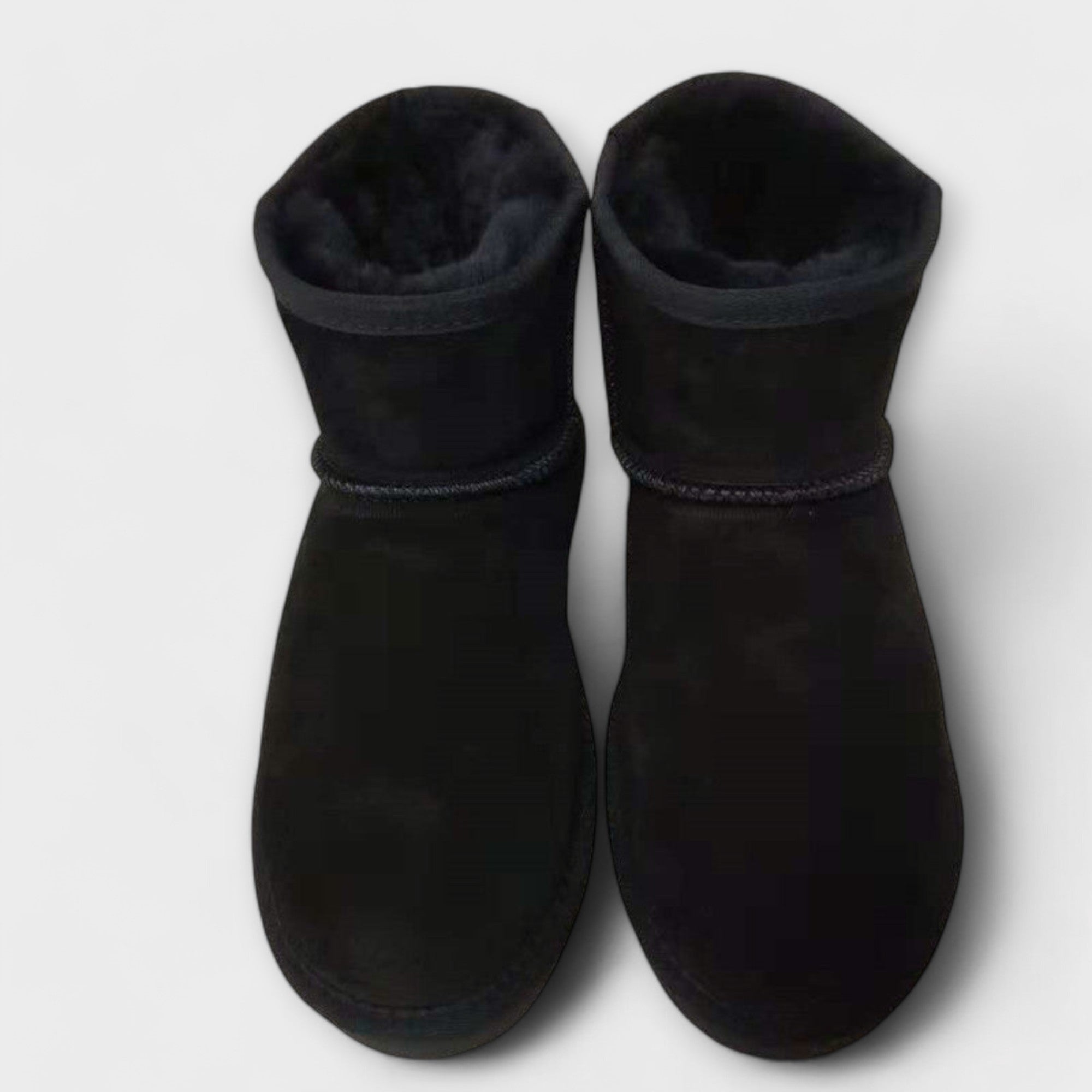 Bottes de Neige en Cuir Véritable