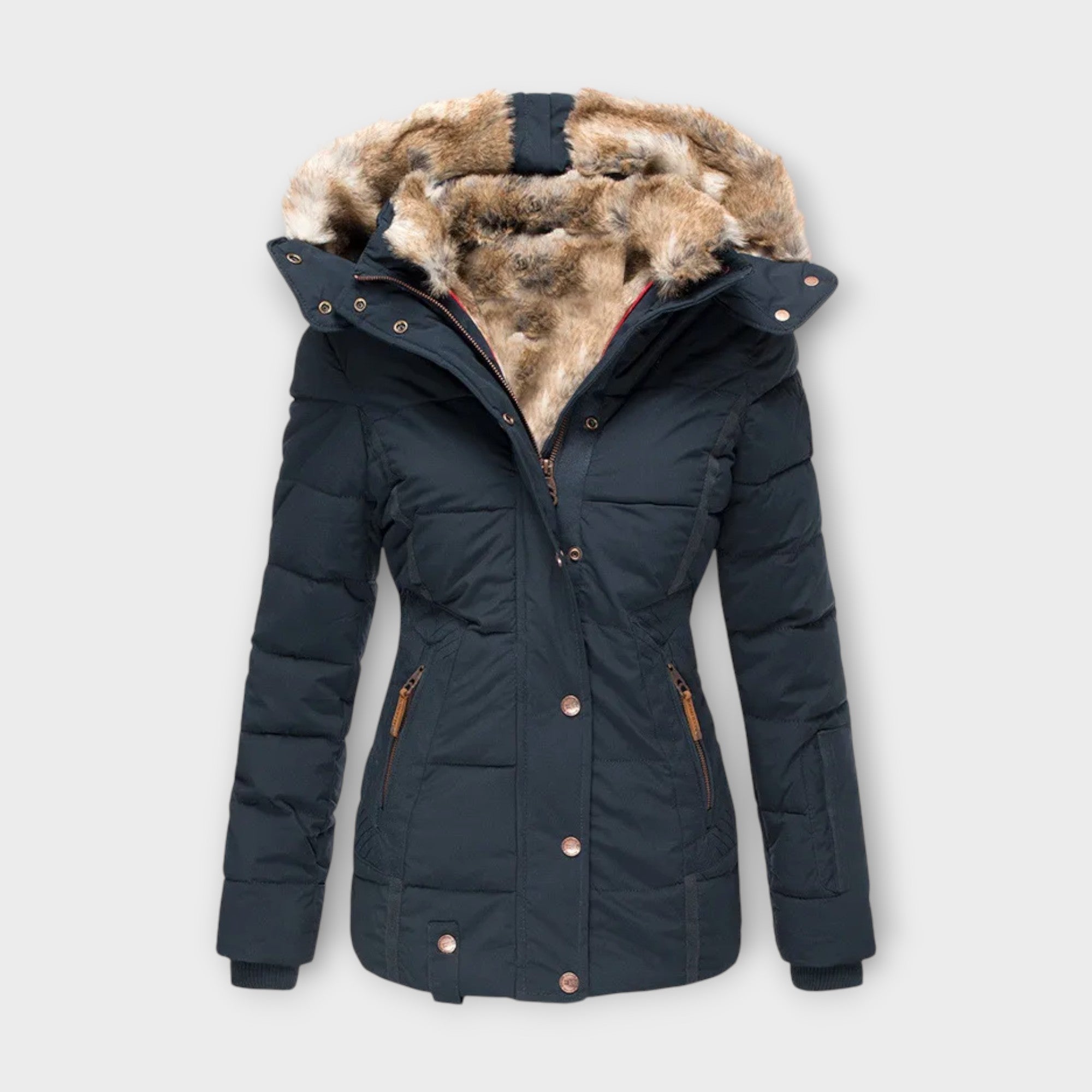 Emine - Veste en fourrure douillette
