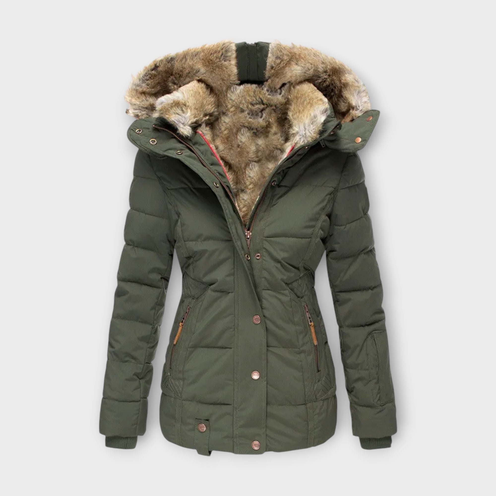 Emine - Veste en fourrure douillette