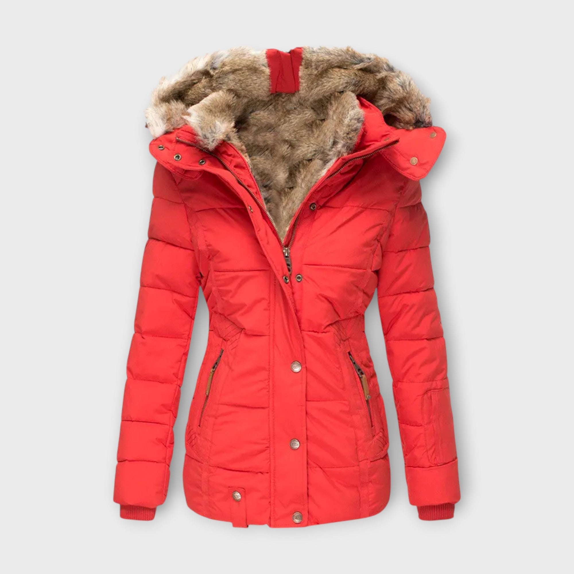 Emine - Veste en fourrure douillette