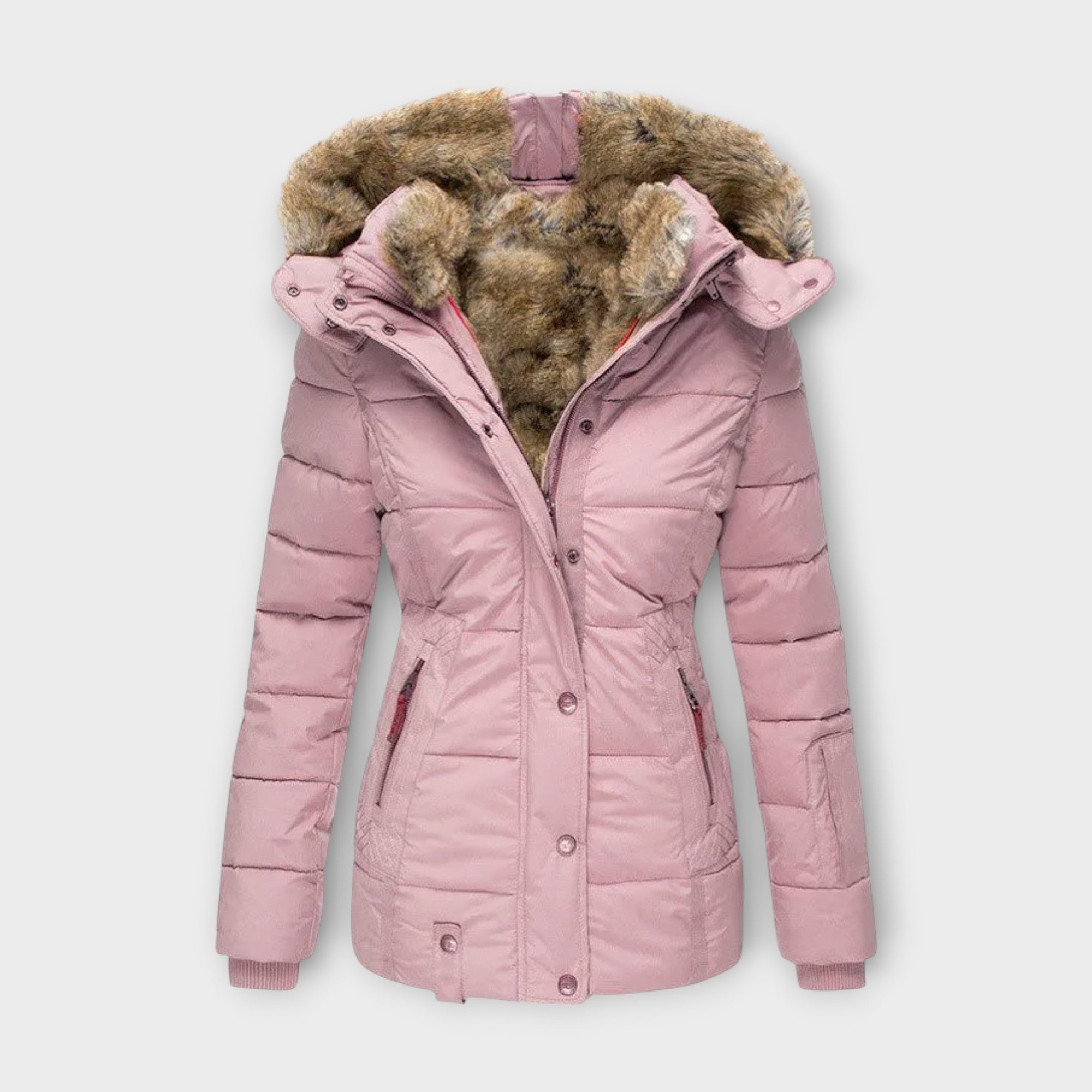 Emine - Veste en fourrure douillette