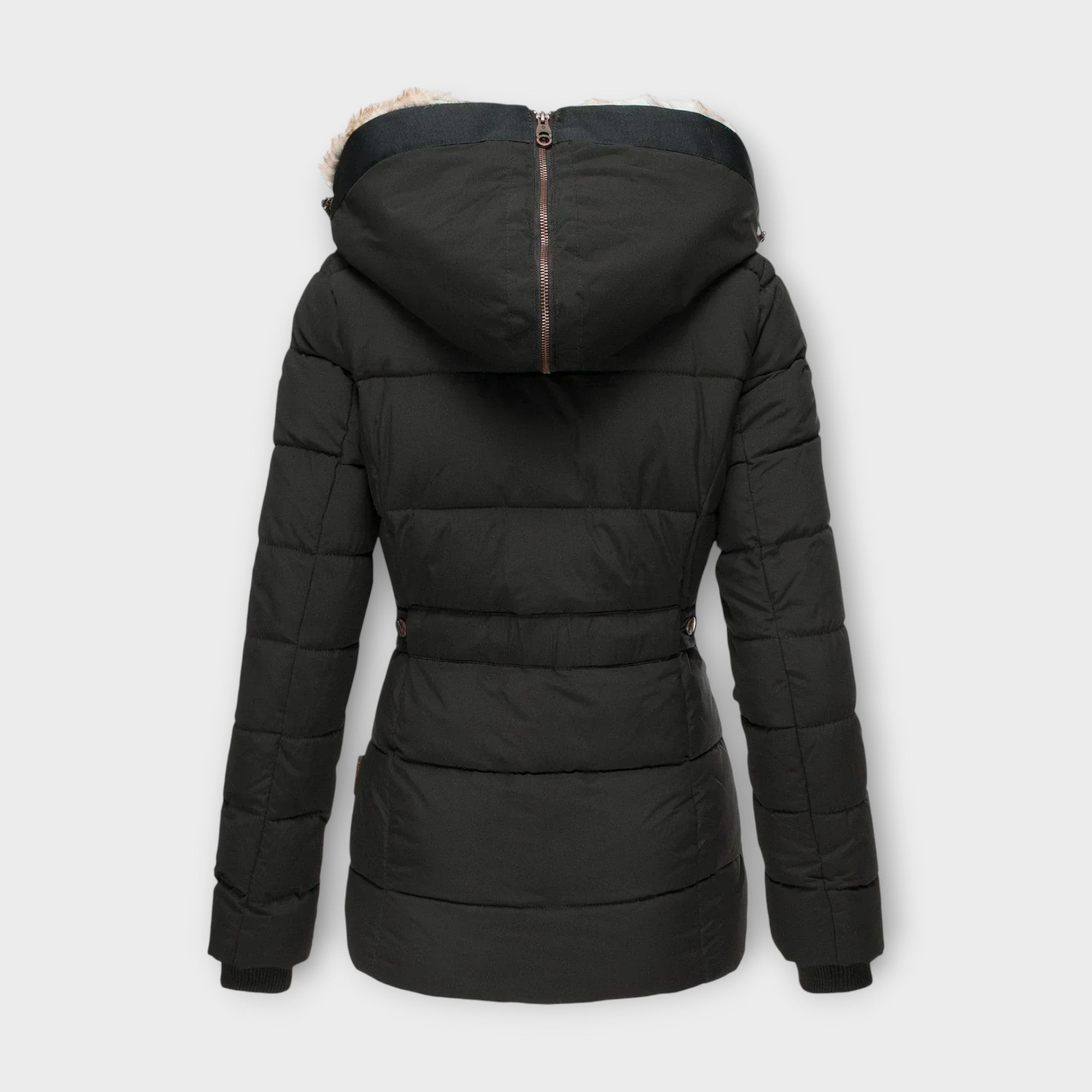 Emine - Veste en fourrure douillette