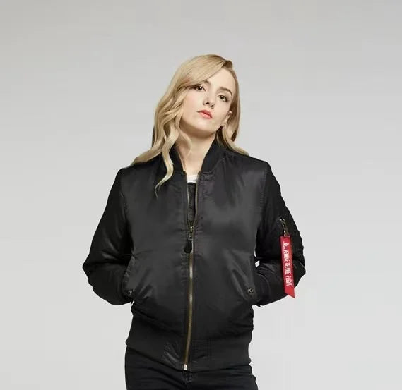 Veste bomber légère d'été avec fermeture éclair et doublure respirante pour les jours chauds | Idéale pour l'été/le printemps
