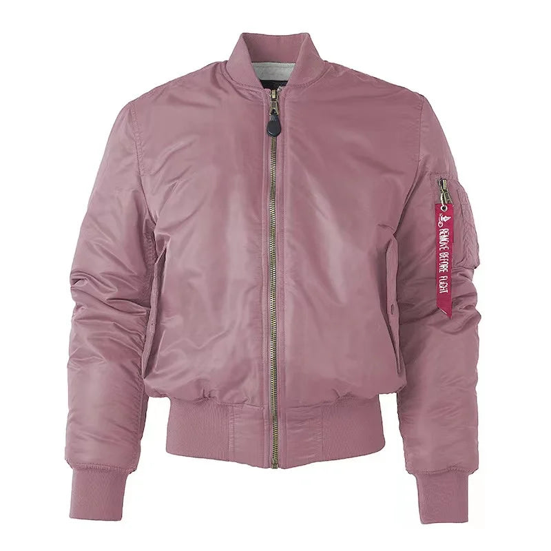 Veste bomber légère d'été avec fermeture éclair et doublure respirante pour les jours chauds | Idéale pour l'été/le printemps