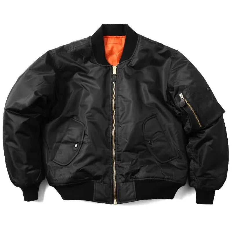 Veste bomber légère d'été avec fermeture éclair et doublure respirante pour les jours chauds | Idéale pour l'été/le printemps