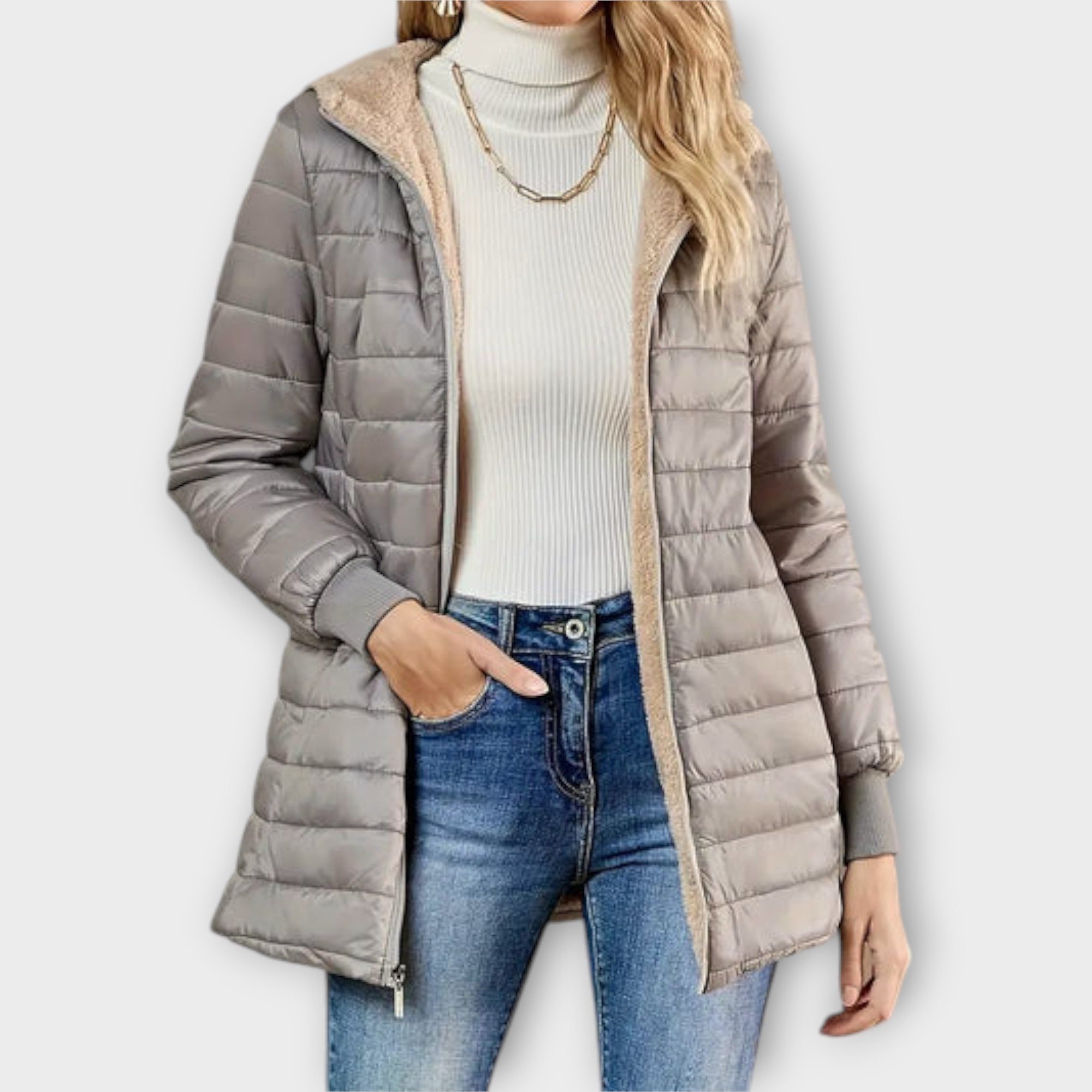 Carolin - Veste d'hiver décontractée pour femmes
