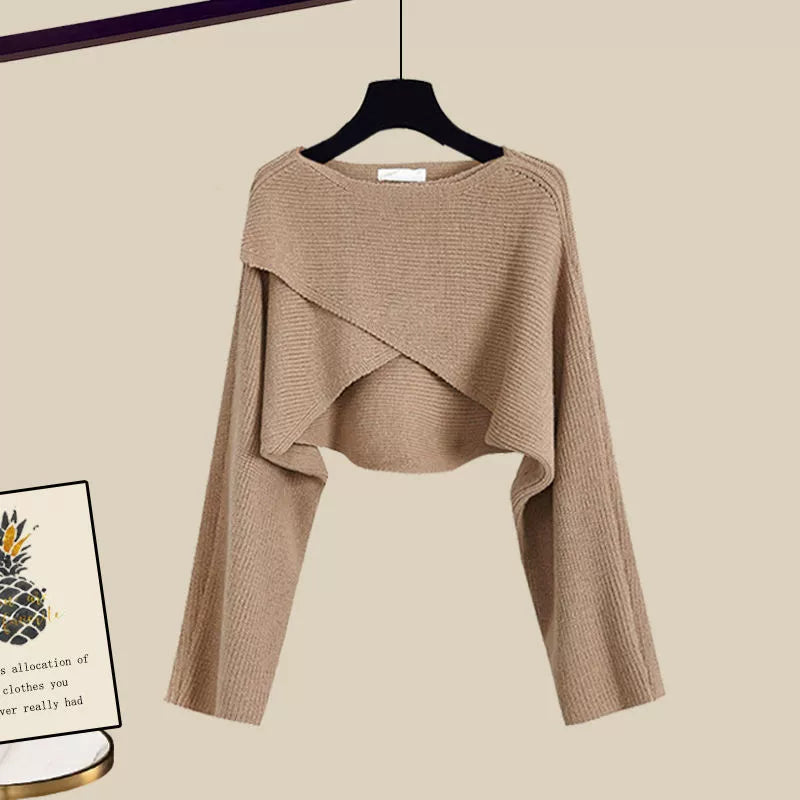 Tina | Ensemble trois pièces confortable en tissu doux avec manches longues