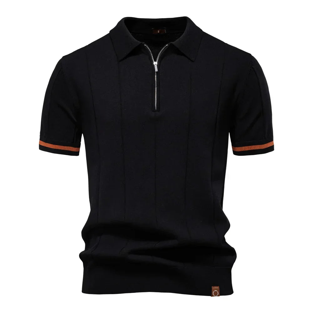 GERD™ | POLO POUR HOMMES AVEC FERMETURE ÉCLAIR