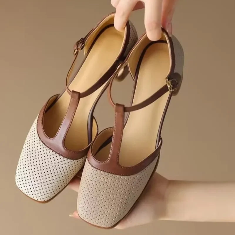 Catarina | Chaussures Orthopédiques à Talon Moyen