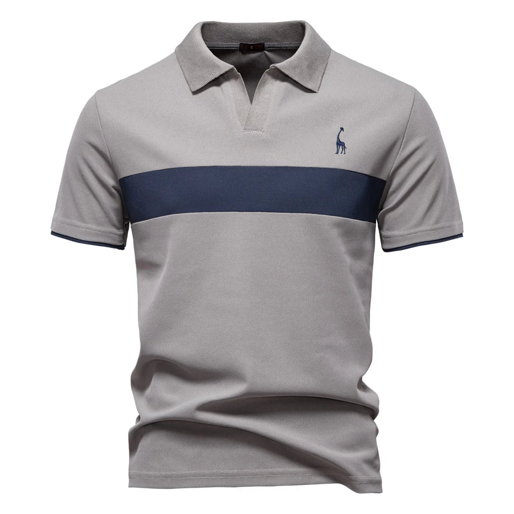 BRUNO™ | POLO HOMME AVEC BLOCS DE COULEUR