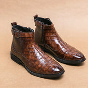 Dylan | Bottines en simili cuir avec boucle