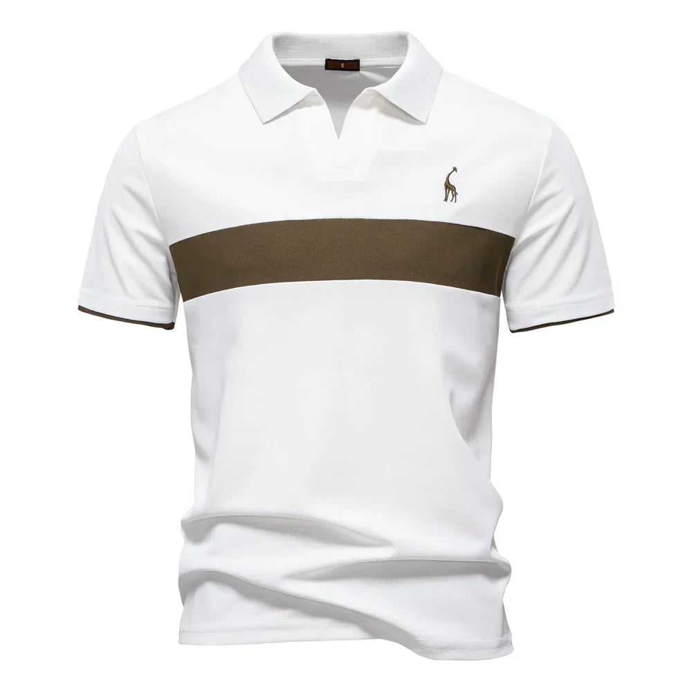 BRUNO™ | POLO HOMME AVEC BLOCS DE COULEUR
