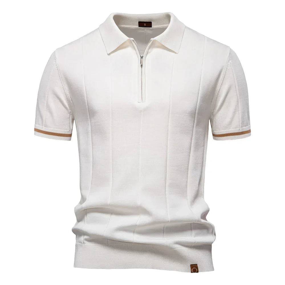 GERD™ | POLO POUR HOMMES AVEC FERMETURE ÉCLAIR