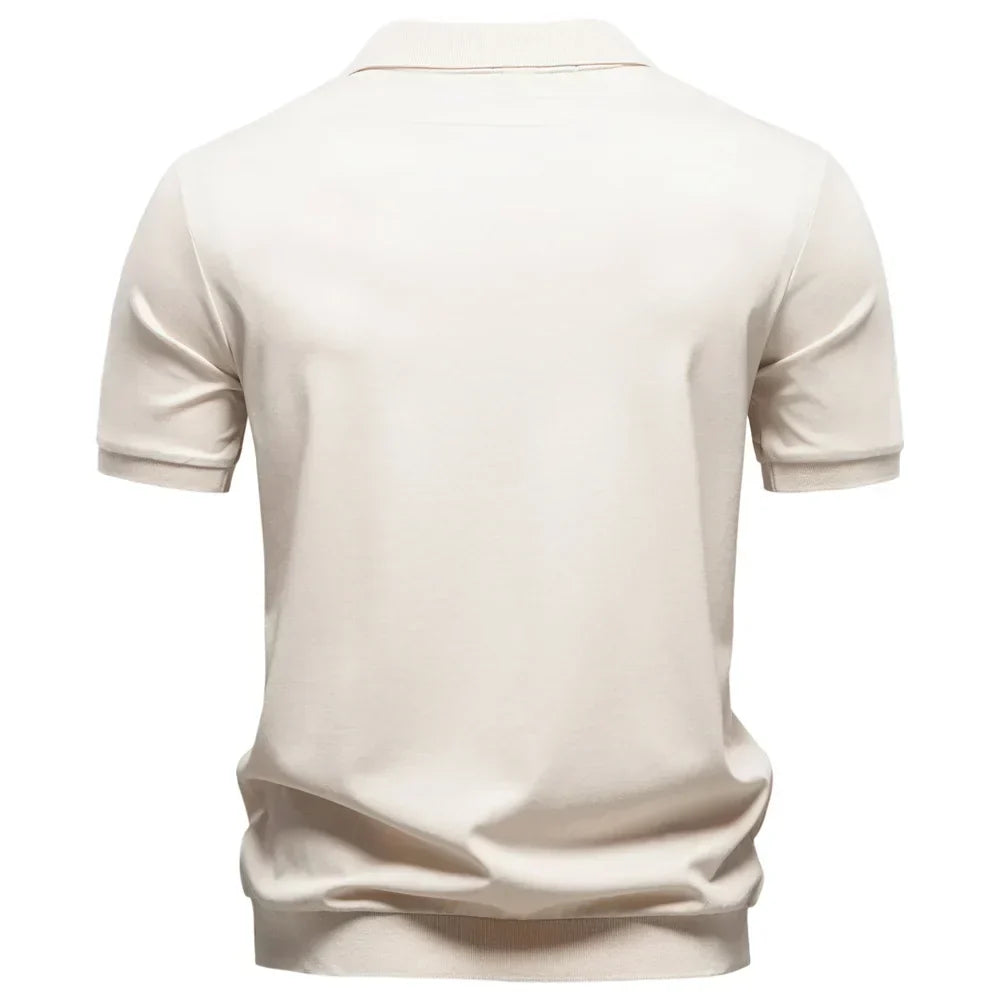 FRANK™ | POLO RESPIRANT AVEC COL EN V
