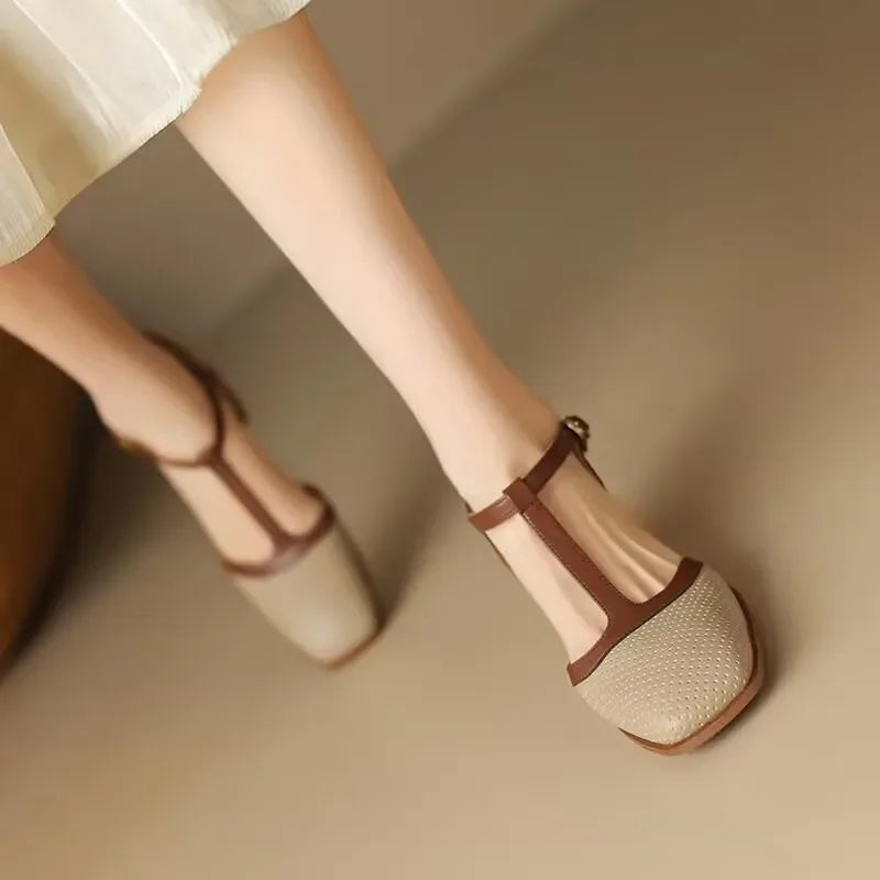 Catarina | Chaussures Orthopédiques à Talon Moyen