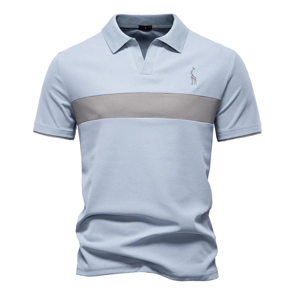 BRUNO™ | POLO HOMME AVEC BLOCS DE COULEUR
