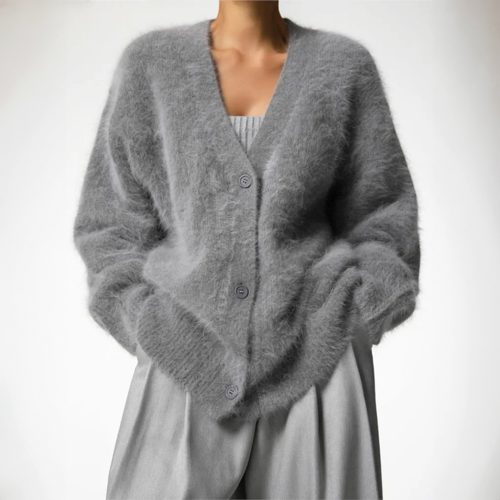 Veste en Tricot pour Femmes Coupe Décontractée Coupe Classique Pour Jours Froids