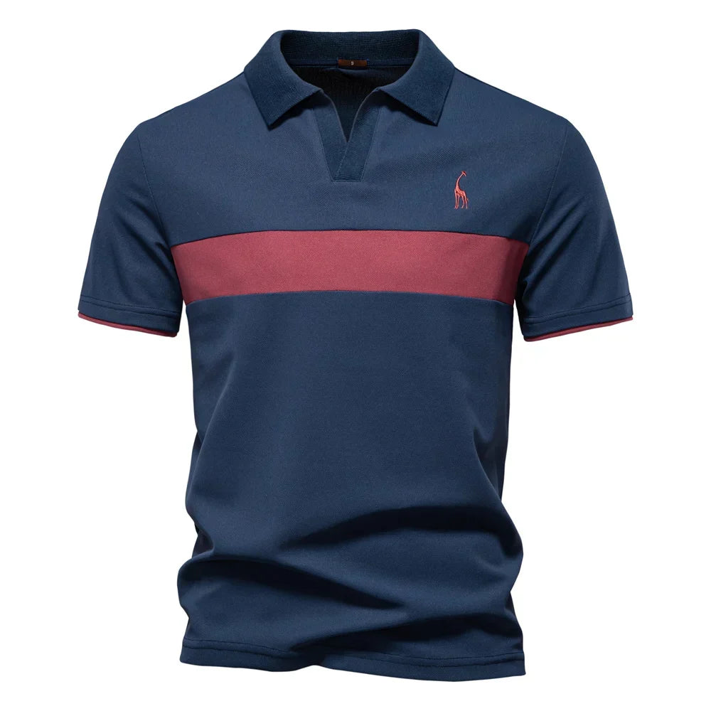 BRUNO™ | POLO HOMME AVEC BLOCS DE COULEUR