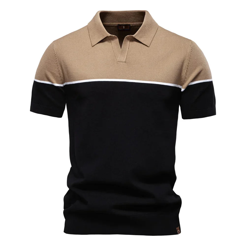 ERNST™ | POLO AVEC COL EN V
