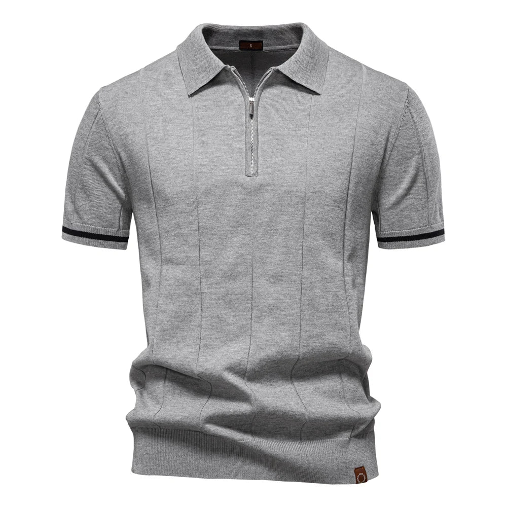 GERD™ | POLO POUR HOMMES AVEC FERMETURE ÉCLAIR