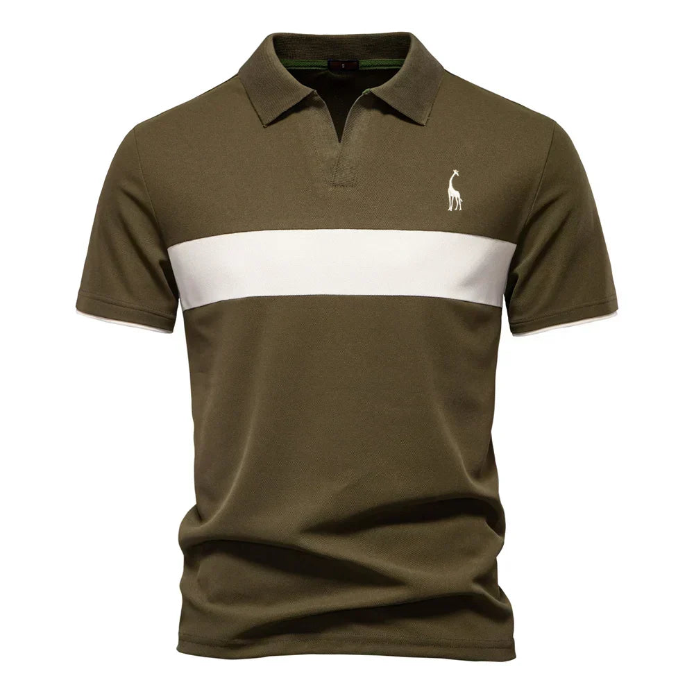 BRUNO™ | POLO HOMME AVEC BLOCS DE COULEUR