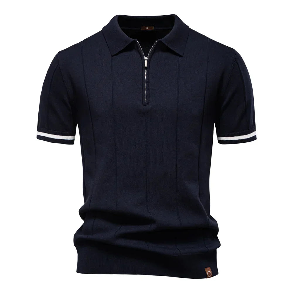 GERD™ | POLO POUR HOMMES AVEC FERMETURE ÉCLAIR