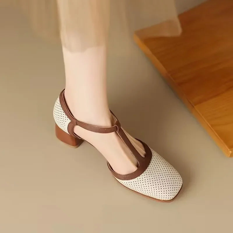 Catarina | Chaussures Orthopédiques à Talon Moyen