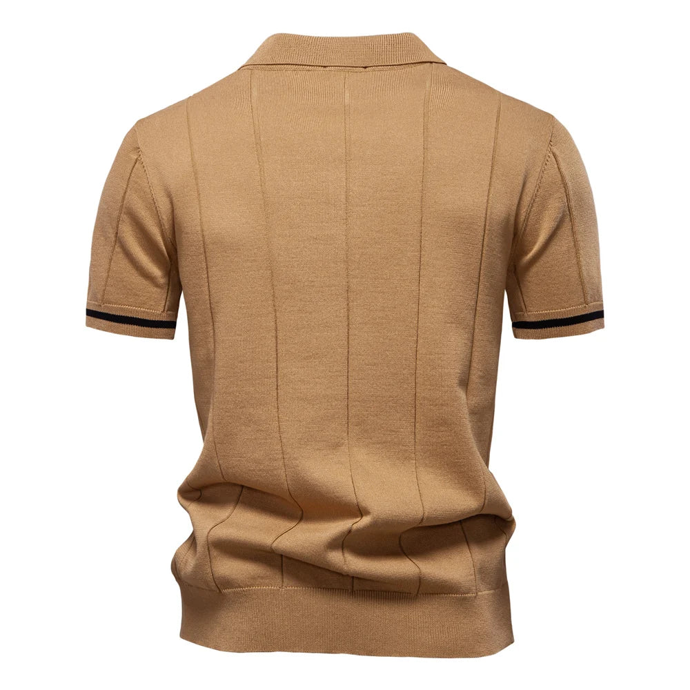 GERD™ | POLO POUR HOMMES AVEC FERMETURE ÉCLAIR