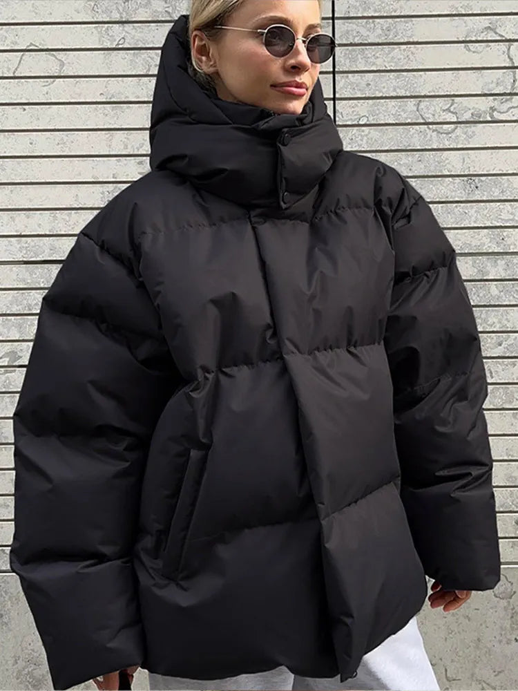 Veste Puffy isolée chaude pour femmes | Idéale pour l'automne et l'hiver