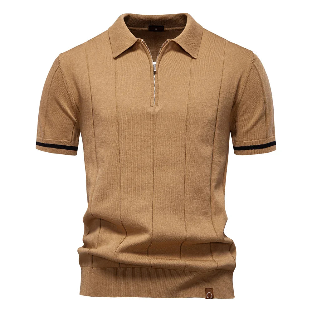 GERD™ | POLO POUR HOMMES AVEC FERMETURE ÉCLAIR