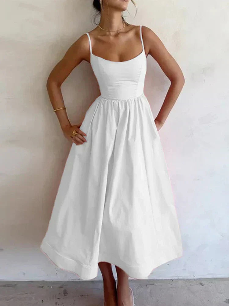 Jovie - Robe à Bretelles Spaghetti